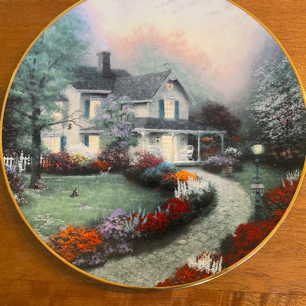Thomas Kinkade 'Home Sweet Home'